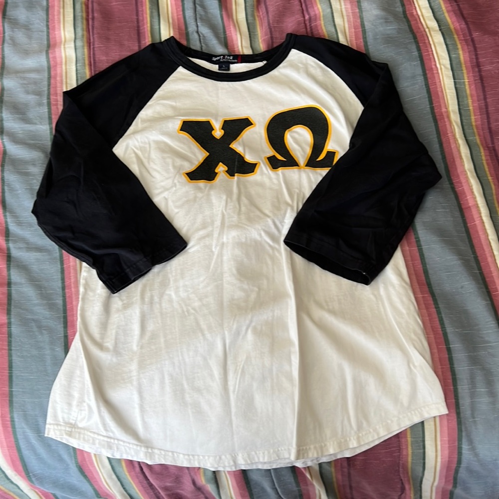2000’s Chi Omega bid day jersey